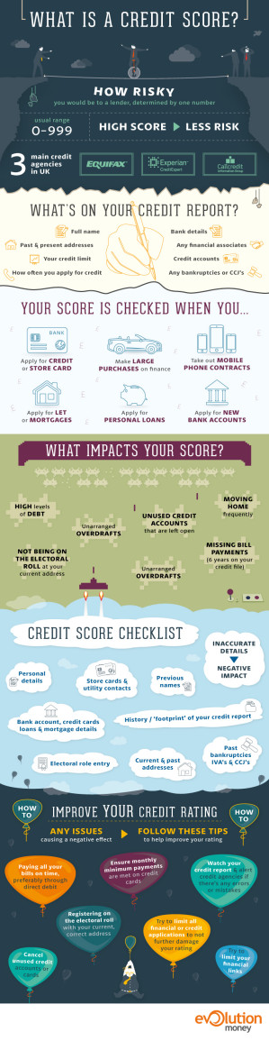 What is a Credit Score Infographic
